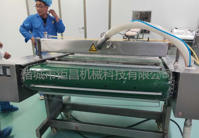 滚动单封条真空包装机使用现场